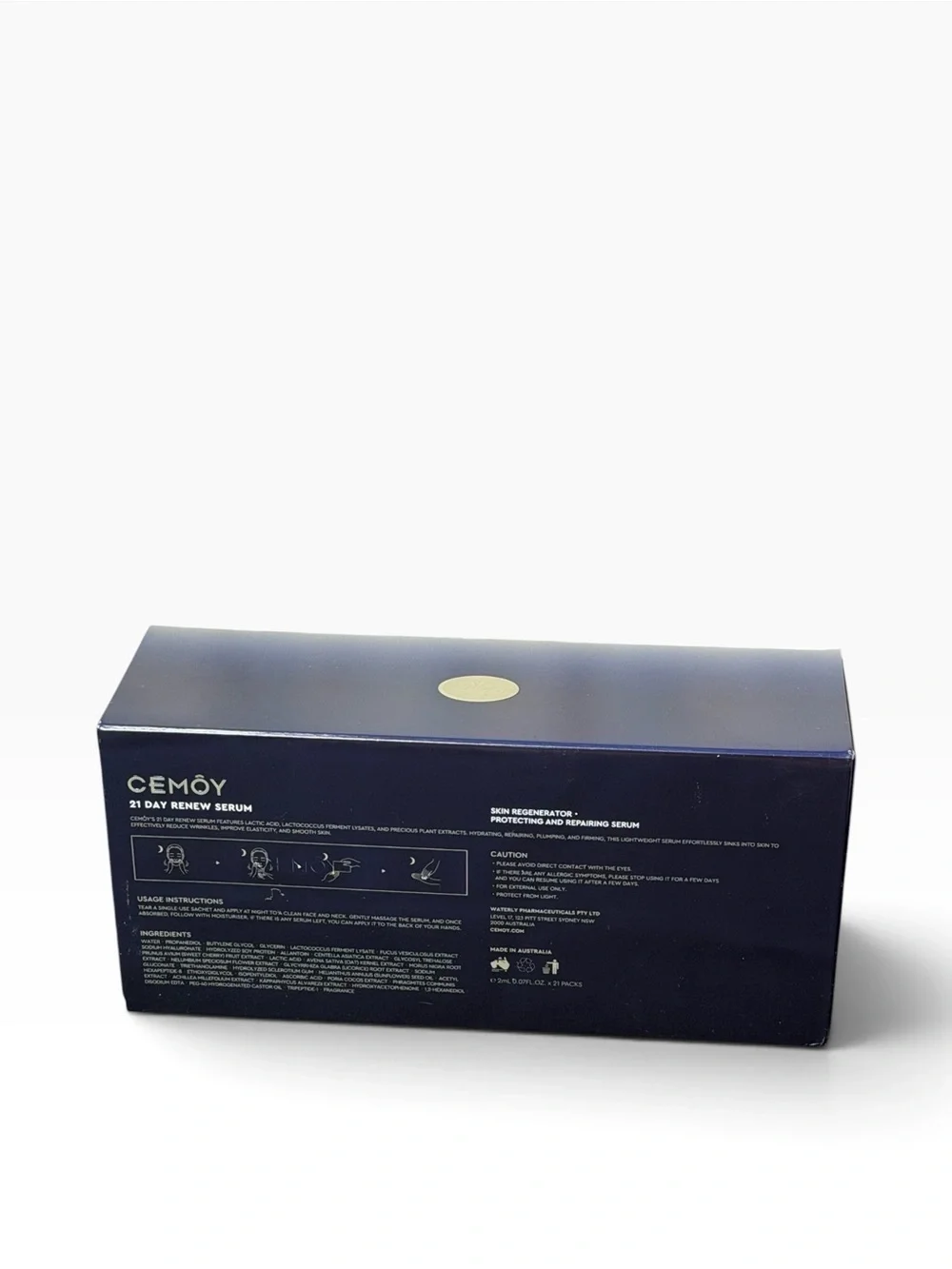 CEMÔY 21 Day Renew Serum - Blue Body Serum